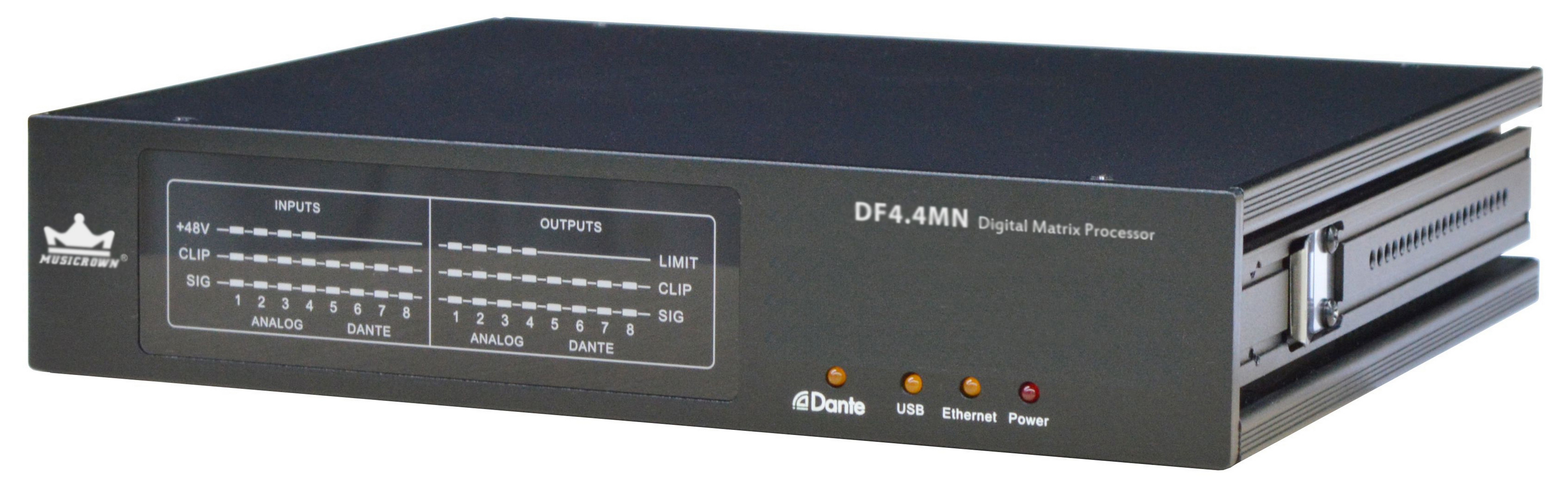 DF4.4MN 4进4出网络音频矩阵